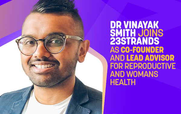 Dr Vinayak Smith joins the 23 Strands family